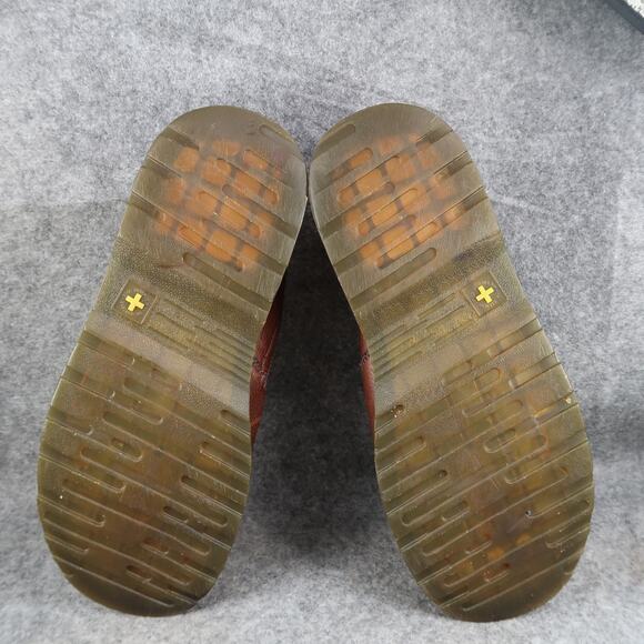 Dr Martens Shoes Mens 12 Slip On Grizzly Leather Boyle Loafer Plain Toe Casual